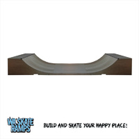Indoor 2ft high x 12 ft wide Mini Ramp / Half Pipe Skate Ramp
