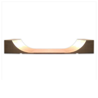 Standard Outdoor 4 ft high x 8 ft wide Mini Ramp / Half Pipe Skate Ramp