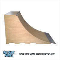 Quarter Pipe Skate Ramp 4 ft high x 4 ft wide