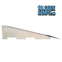 Wedge Ramp 3 ft Wide Skateboard Jump Ramp