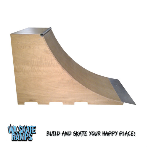 Quarter Pipe Skate Ramp 4 ft high x 6 ft wide